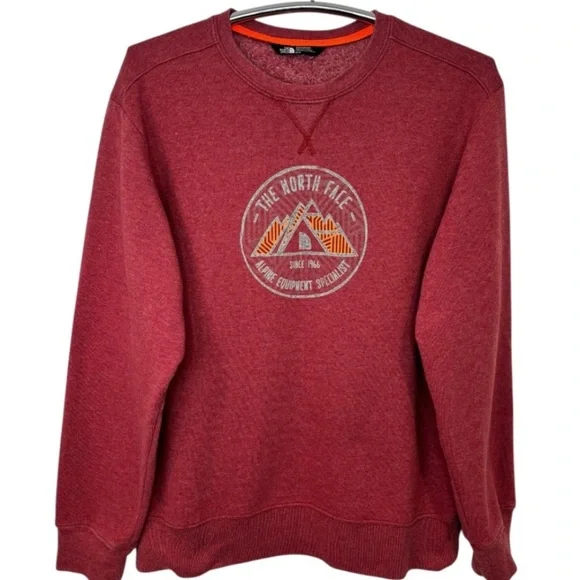 The North Face Men's Burgundy Alpine Equipment Specialist Crewneck Sweater - Picture 2 of 10